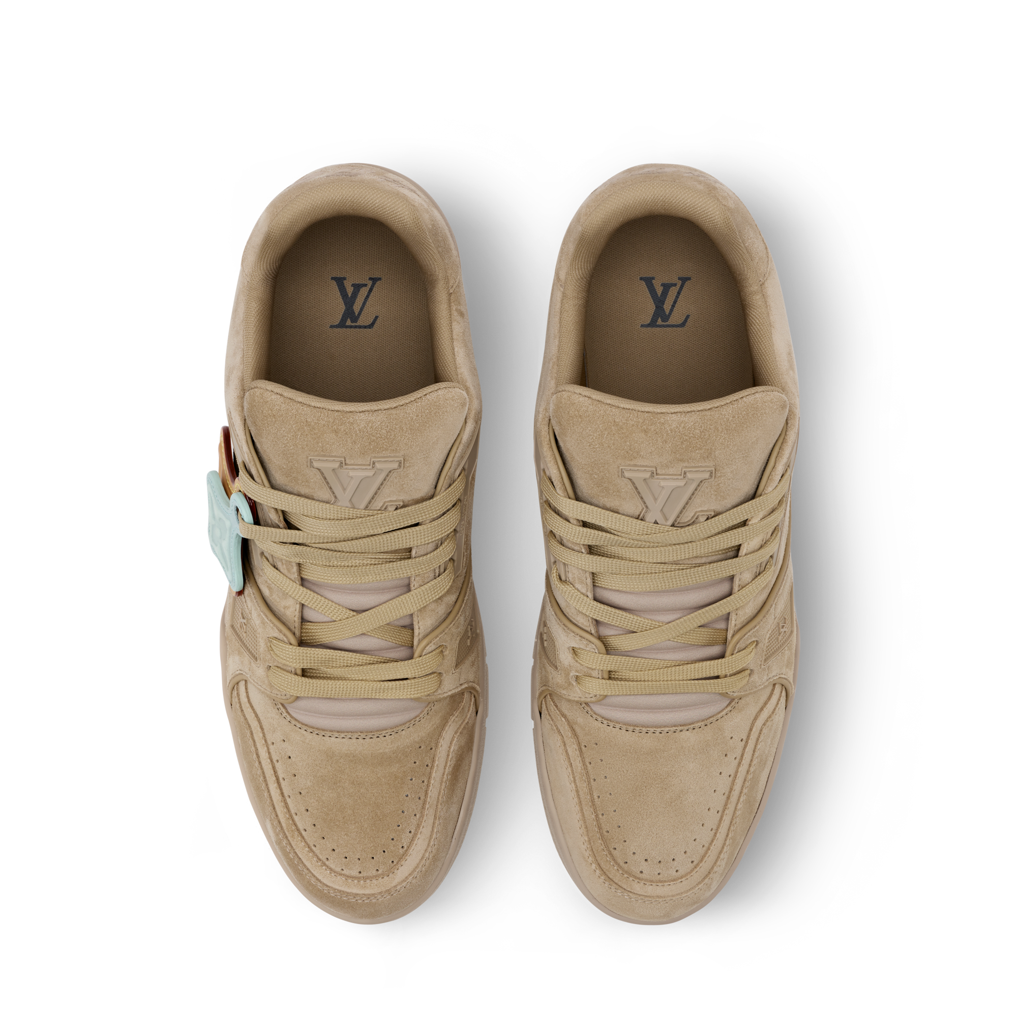 LV Trainer Distressed Sneaker - Men - Shoes | LOUIS VUITTON ®